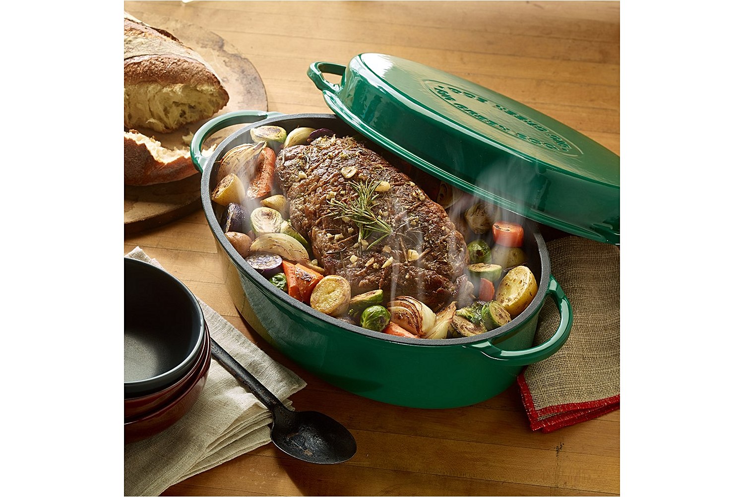 Big Green Egg Dutch Oven Ovaal Ø 35 cm BBQ Green Egg Store