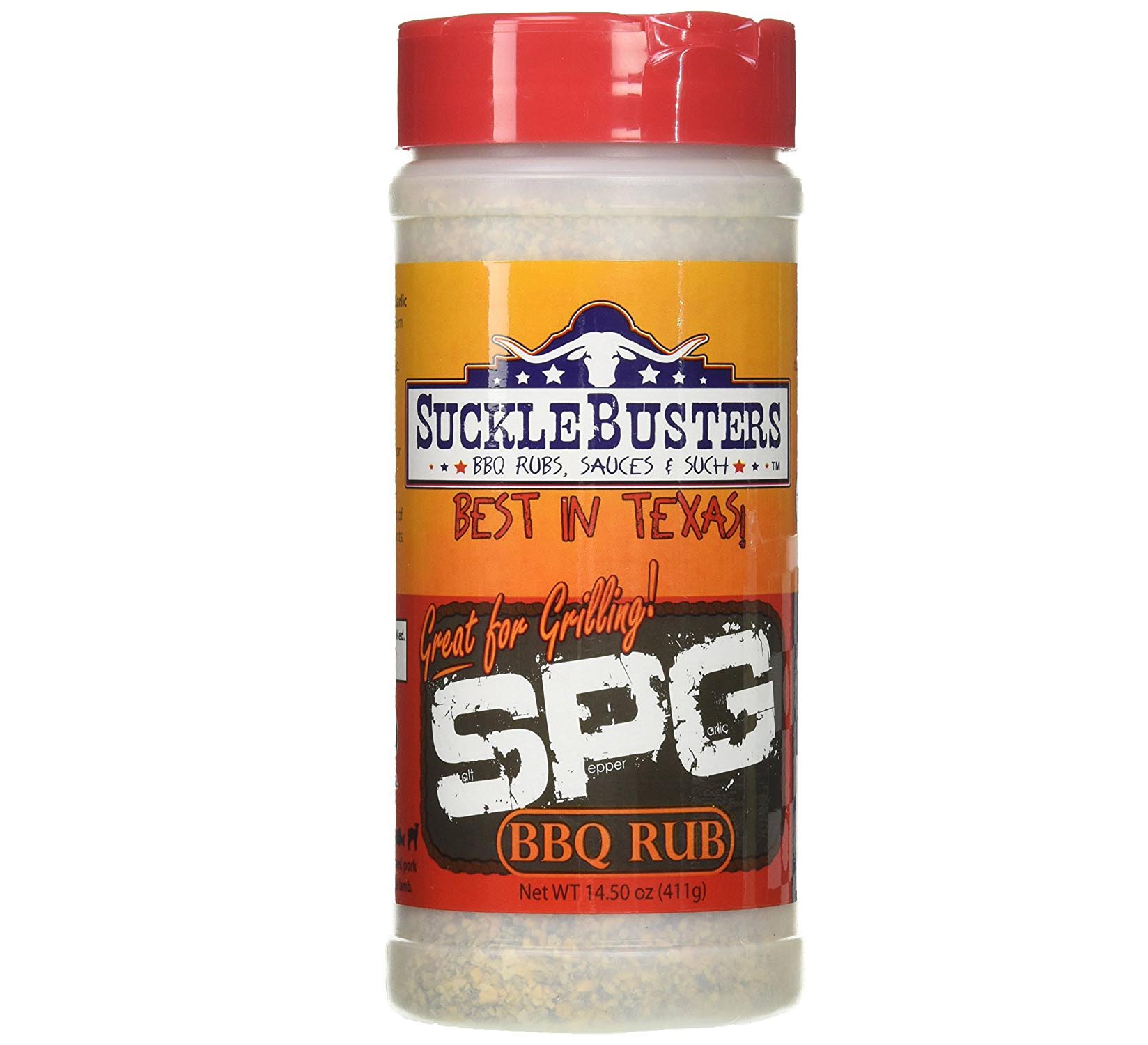 SuckleBusters Salt Pepper & Garlic BBQ rub 400 gram BBQ Green Egg Store